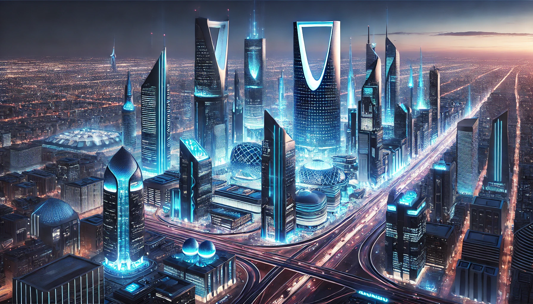 Futuristic Riyadh